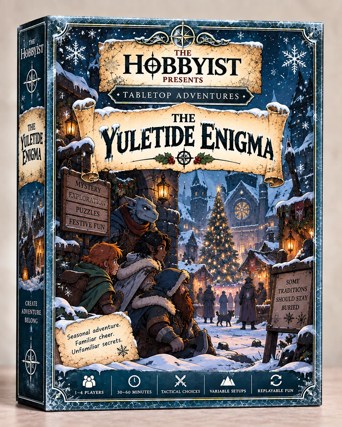 The Yuletide Enigma product artwork
